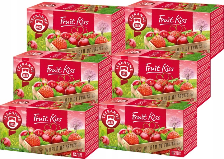 (x6) TEEKANNE Herbata Fruit Kiss 20tb