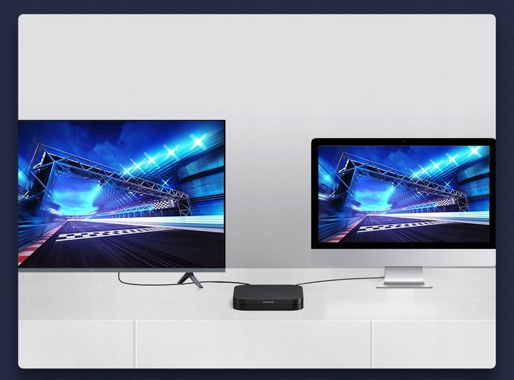 BASEUS KABEL HDMI 2.1 8K 48Gbps 120Hz KABEL DO TELEWIZORA KONSOLI 3m