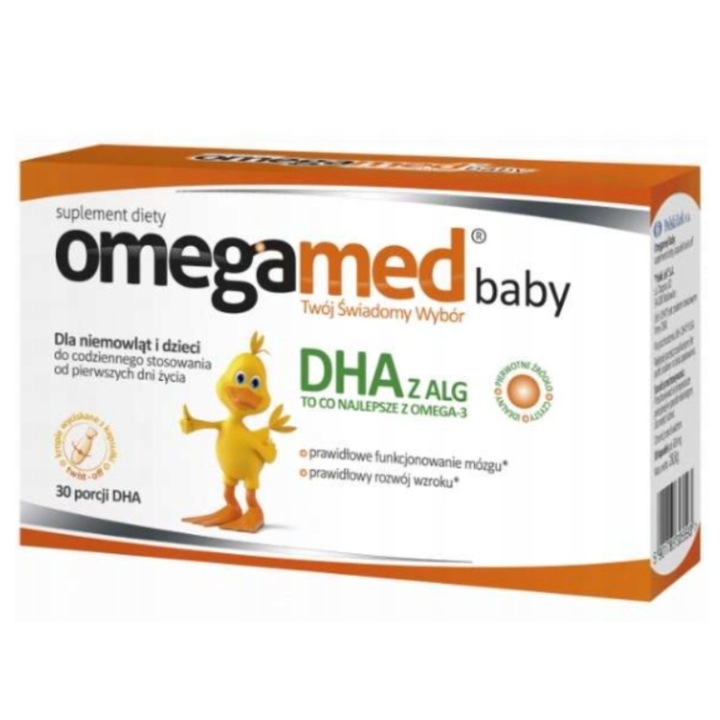 OMEGAMED baby DHA Dla niemowląt i dzieci 30 kaps.