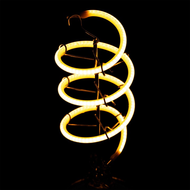 Żarówka LED A60 E27 6W 2200K FILAMENT DYMIONA OZDOBNA RETRO SPIRALNA