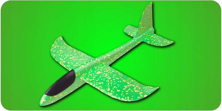 12X SAMOLOT STYROPIANOWY SZYBOWIEC RZUTKA SAMOLOTY ZE STYROPIANU DLA DZIECI