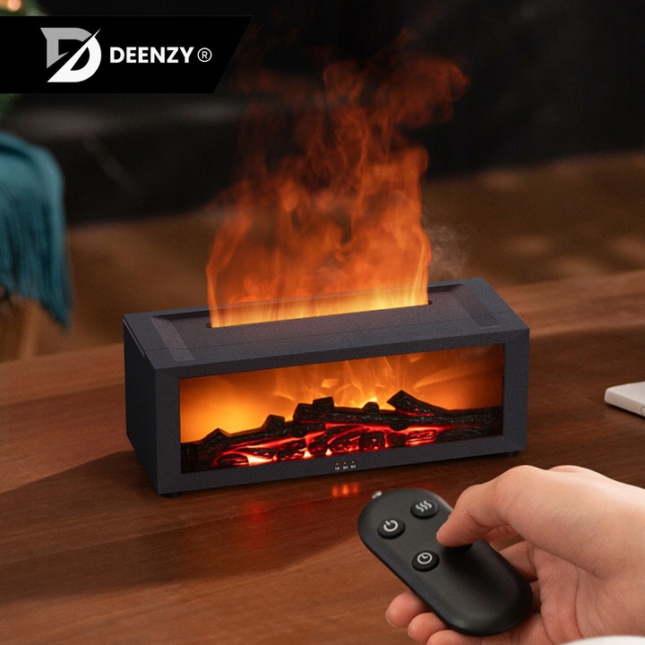 NAWILŻACZ POWIETRZA KOMINEK LED RGB DYFUZOR AROMATERAPIA TIMER + PILOT