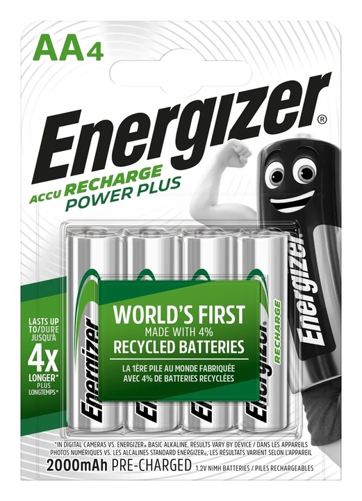 Akumulator Energizer 2000MAH AA HR6 NiMH - cena za 4szt