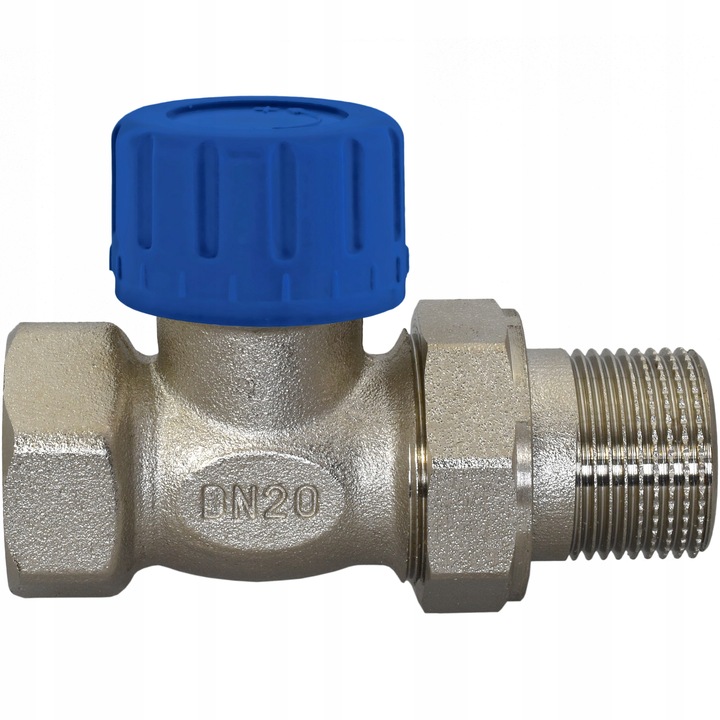 Zawór termostatyczny prosty 3/4" M30x1,5