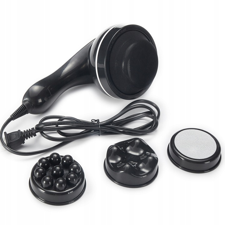 MASAŻER DO CIAŁA WYSZCZUPLAJĄCY ANTYCELLULITOWY PODGRZEWANY 8x KOŃCÓWEK 9w1