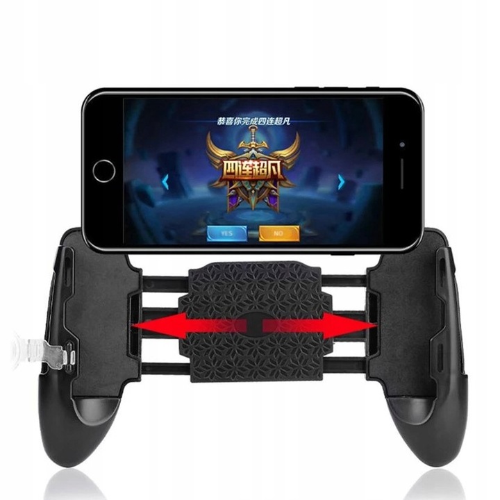 GAMEPAD KONTROLER UCHWYT DO TELEFONU ANDROID IOS TRIGGER FORTNITE PUBG PAD
