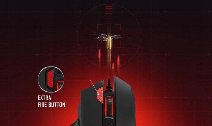 Mysz myszka Gamingowa dla graczy A4Tech J95S Core 3 RGB LED 8000 DPI