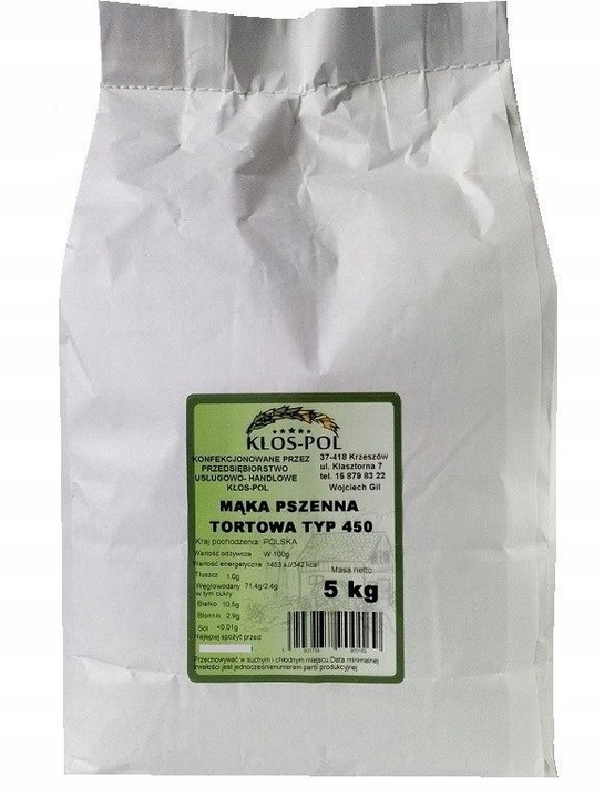MĄKA PSZENNA TORTOWA 450 5kg