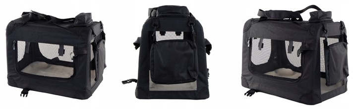 Transporter dla psa kota torba transportowa KOJEC DK3-04 czarny