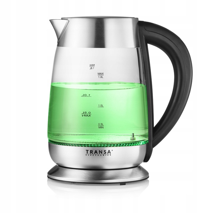 Czajnik elektryczny SZKLANY REGULACJA TEMPERATURY LCD DOTYKOWY PANEL