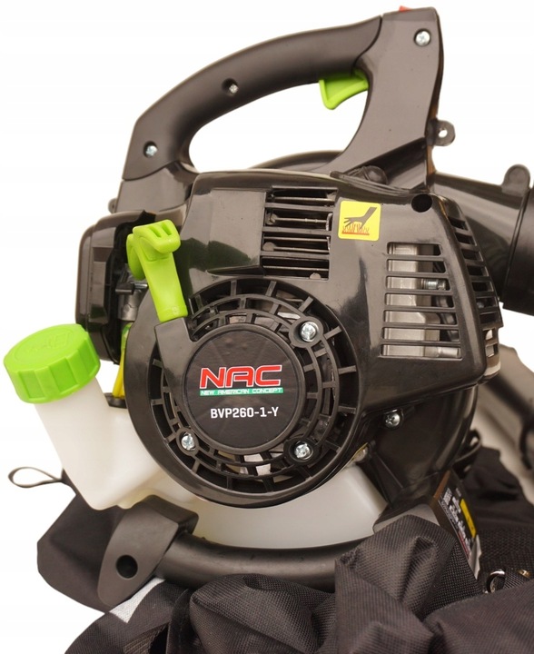 NAC DMUCHAWA SPALINOWA ODKURZACZ DO LIŚCI z rozdrabniaczem BVP260-1-Y