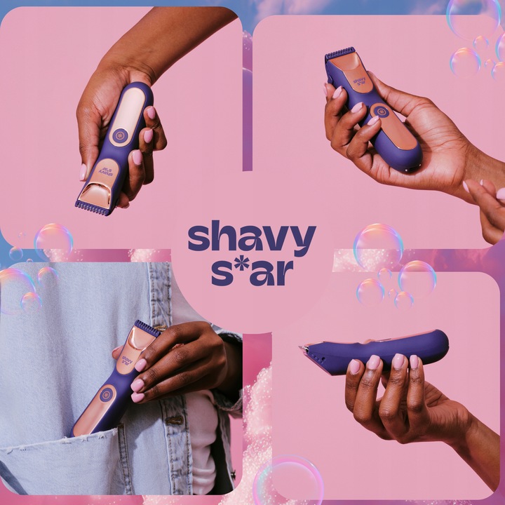 Golarka Damska Shavy Star MASZYNKA depilator trymer do ciała pach