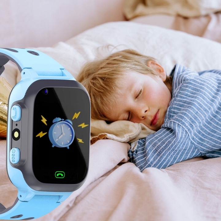 B SMARTWATCH DLA DZIECI ZEGAREK LOKALIZATOR SOS GPS APARAT SIM GRY +GRATIS