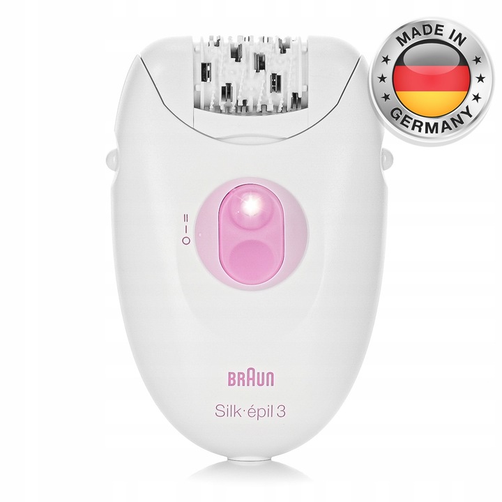 DEPILATOR BRAUN Silk-epil 3 SOFTLIFT TIPS - POWER + MASAŻ + TRYMER BIKINI