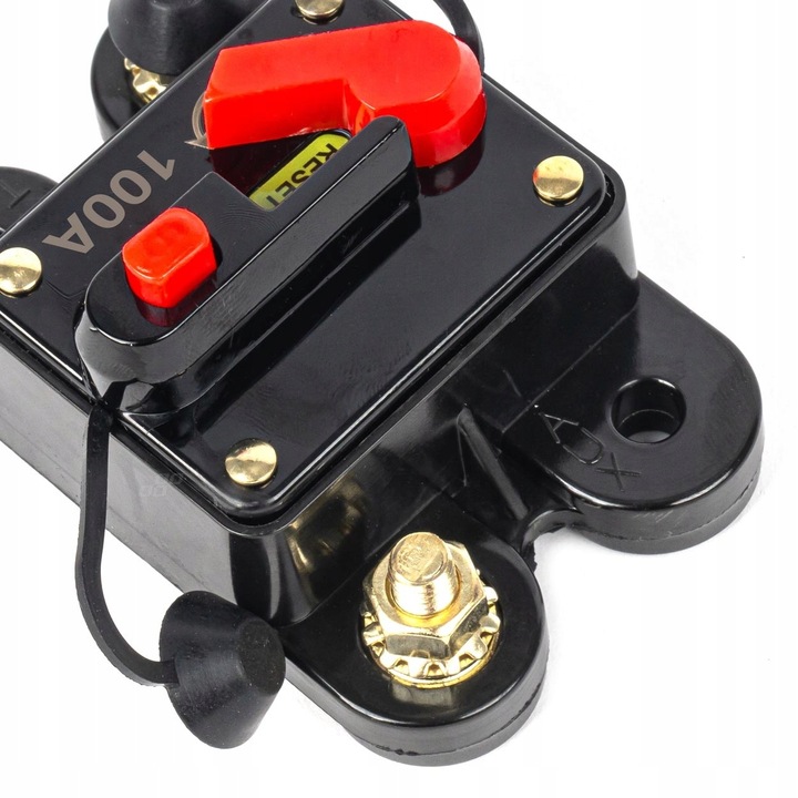 BEZPIECZNIK SAMOCHODOWY AUTOMATYCZNY 12V 24V 48V 100A