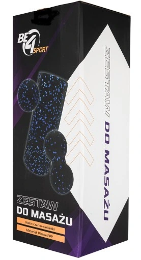 ZESTAW ROLLERÓW DO MASAŻU WAŁEK EPP DUOBALL PIŁKA 3W1 Be4Sport