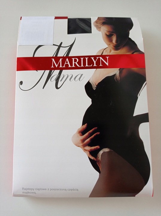 Rajstopy Ciążowe Relaksujące Nieuciskające Kryjące MAMA 60 DEN Czarne 4