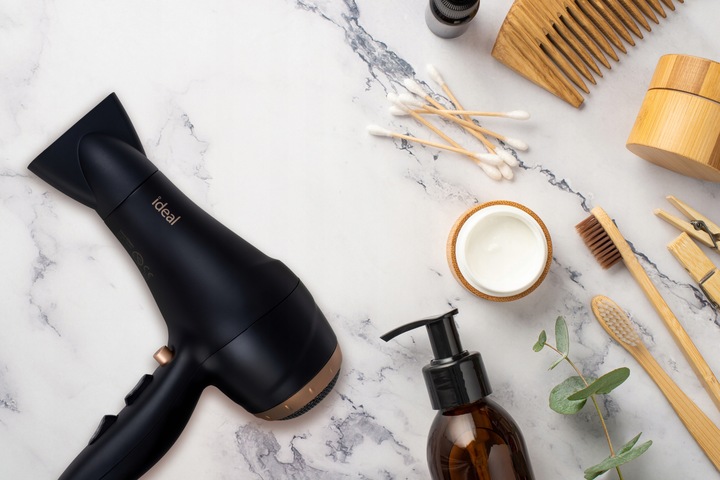 SUSZARKA DO WŁOSÓW MOCNA 2000W JONIZACJA DYFUZOR KONCENTRATOR ZIMNY