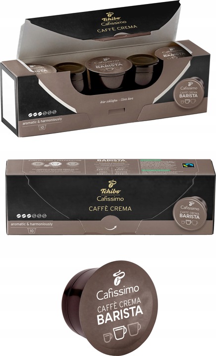 Kawa TCHIBO Cafissimo Barista Crema 30 kapsułek