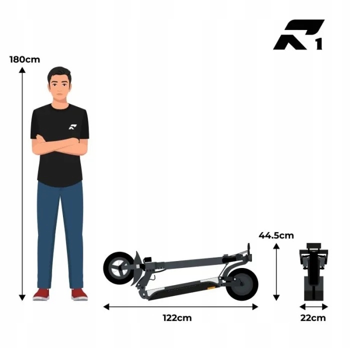 Hulajnoga elektryczna Ruptor R1 V2 Miedziany 48V20Ah z przeglądem zerowym