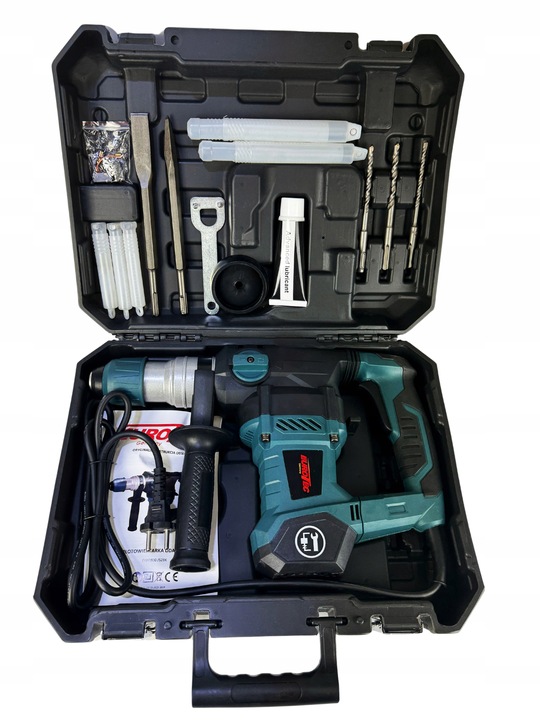 Młotowiertarka Eurotec SDS Plus 2800 W Młot udarowy