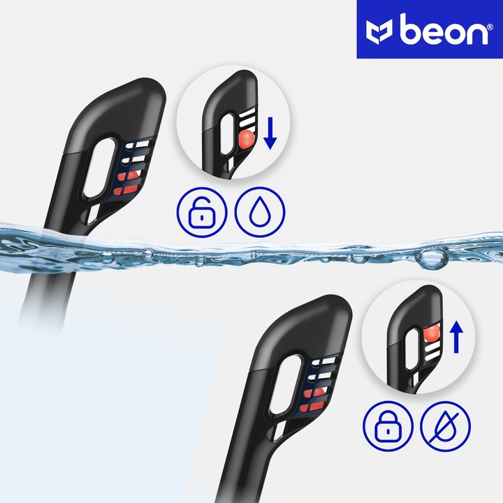 MASKA DO NURKOWANIA DLA DZIECI PEŁNOTWARZOWA DO SKORKELINGU PŁYWANIA BEON