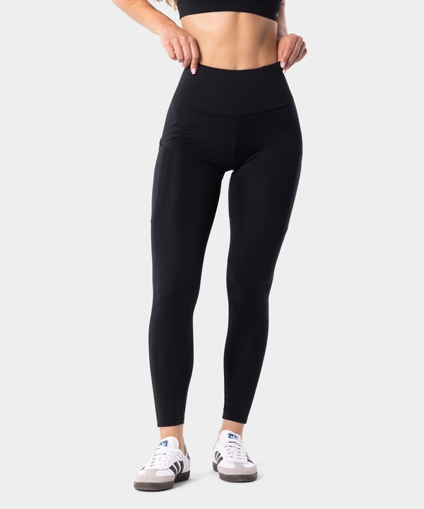 Legginsy damskie sportowe wysoki stan kieszenie Libra Carpatree L