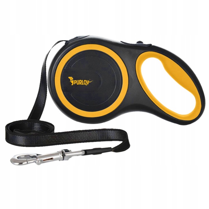 Smycz Automatyczna dla Psa Taśma z Blokadą do 50kg