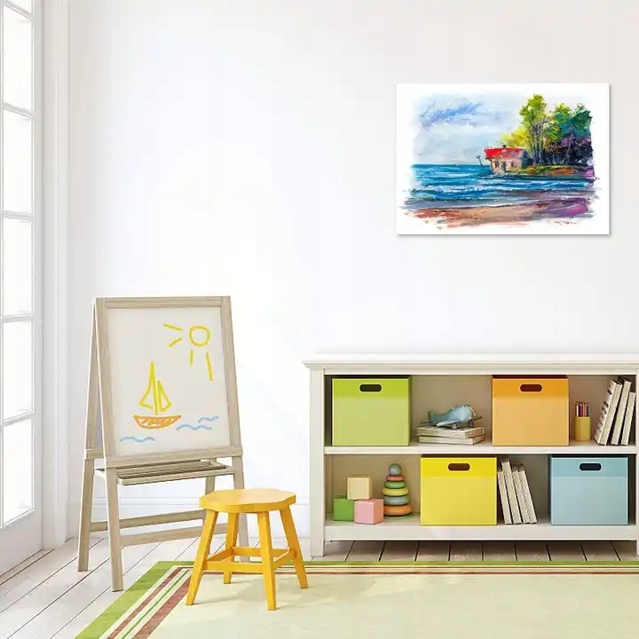 PŁÓTNO MALARSKIE DO MALOWANIA PROFESJONALNE PODOBRAZIE ZESTAW 3szt 40x50 cm