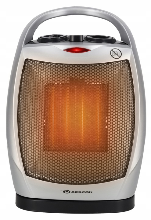 TERMOWENTYLATOR FARELKA GRZEJNIK ELEKTRYCZNY CERAMICZNY Z TERMOSTATEM