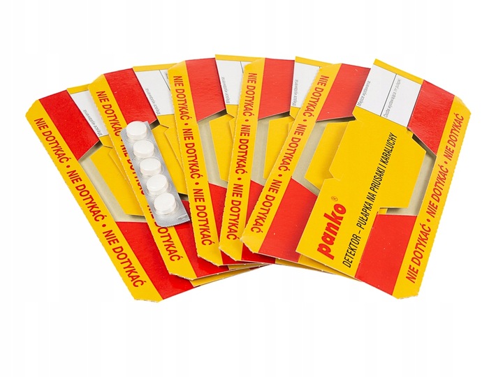 5X LEP PUŁAPKA KLEJ NA KARALUCHY I PRUSAKI PANKO