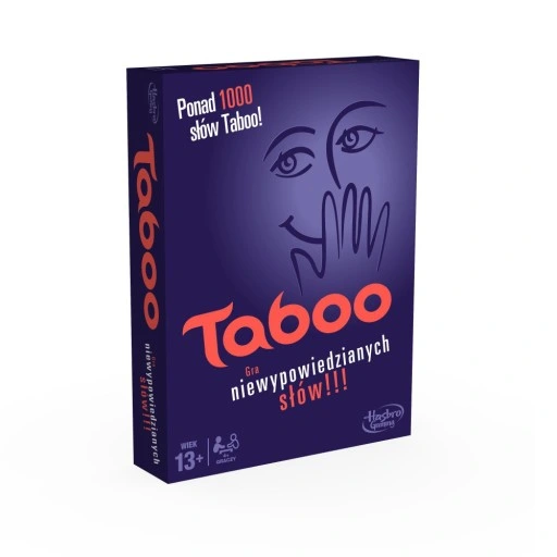 HASBRO Gra Taboo Tabu A4626 Polska Wersja