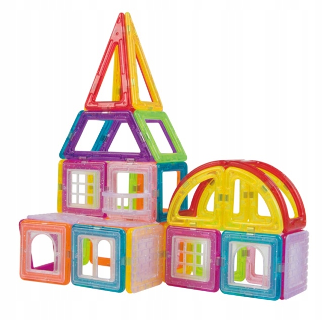 KLOCKI MAGNETYCZNE PANELE NEODYMOWE 76 EL ZESTAW