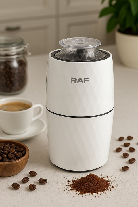 ELEKTRYCZNY MŁYNEK RAF DO MIELENIA KAWY PRZYPRAW ORZECHÓW ZIAREN 4