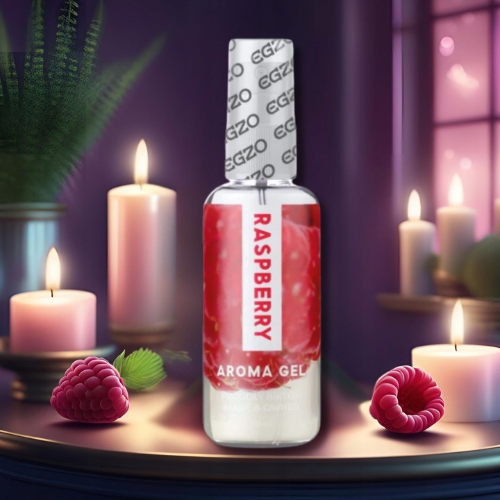 ŻEL DO SEKSU ORALNEGO DLA PAR jadalny malinowy 50 ml wodny SŁODKI