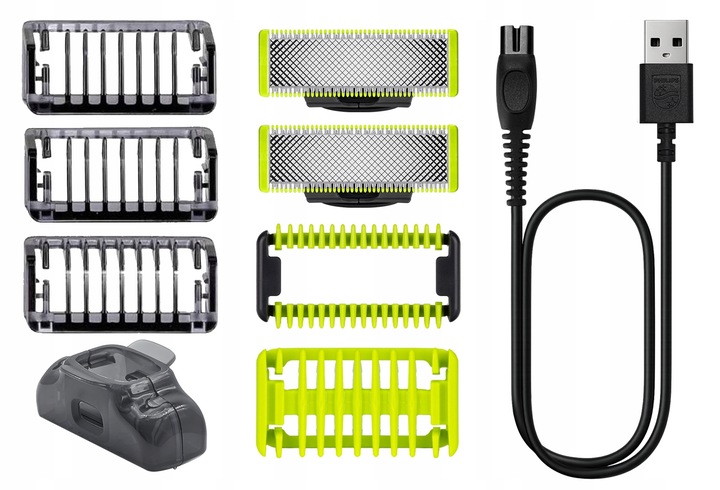 GOLARKA MĘSKA PHILIPS ONE BLADE QP2824 TWARZ I CIAŁO MASZYNKA 2 OSTRZA