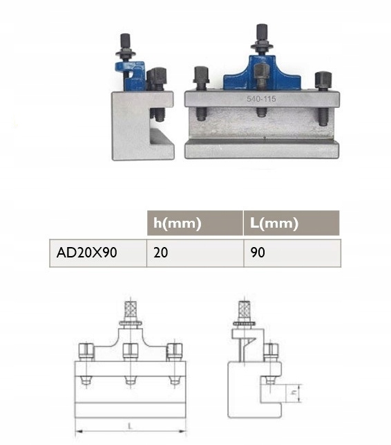 Oprawka narzędziowa MULTIFIX A Imak narzędziowy wymienny AD20X90