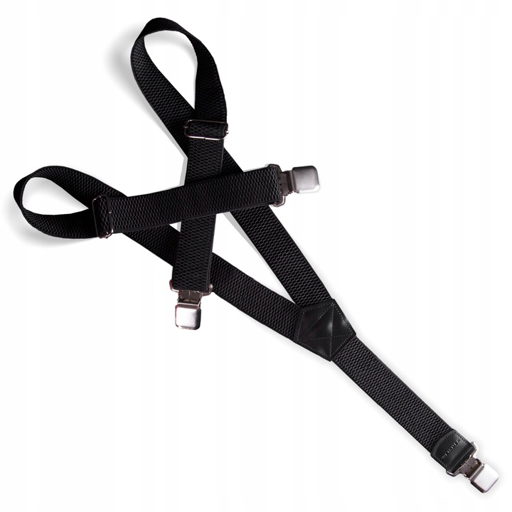 WEISNER Y | SZEROKIE SZELKI DO SPODNI NARCIARSKICH ROBOCZYCH CZARNE MOCNE