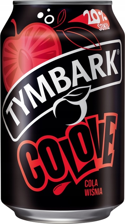 Napój gazowany Tymbark Colove Cola wiśnia puszka 12x 330ml