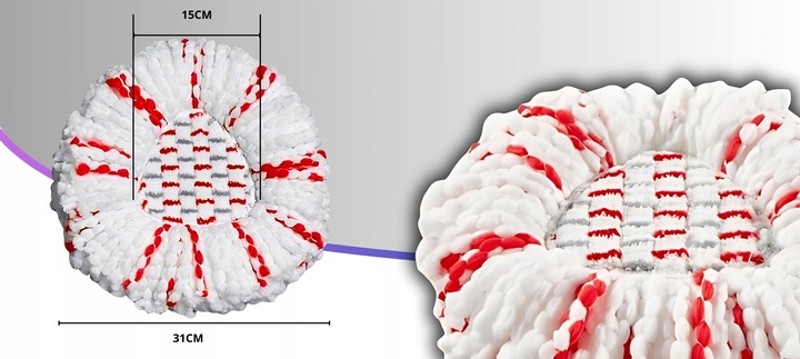 4x WKŁAD NAKŁADKA DO MOPA OBROTOWEGO VILEDA TURBO NOWY MODEL MOPOWANIE 3W1
