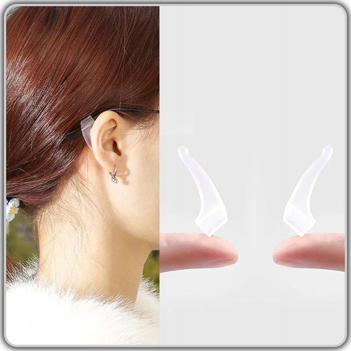 ZESTAW DO NAPRAWY OKULARÓW ŚRUBKI NOSKI SILIKONOWE 35 par nosków