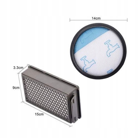 ZESTAW FILTRÓW DO TEFAL ROWENTA COMPACT POWER CYCLONIC ZR005901