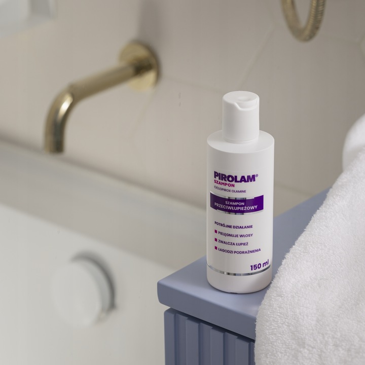 Pirolam szampon do włosów przeciwłupieżowy z witaminami A i E 150 ml