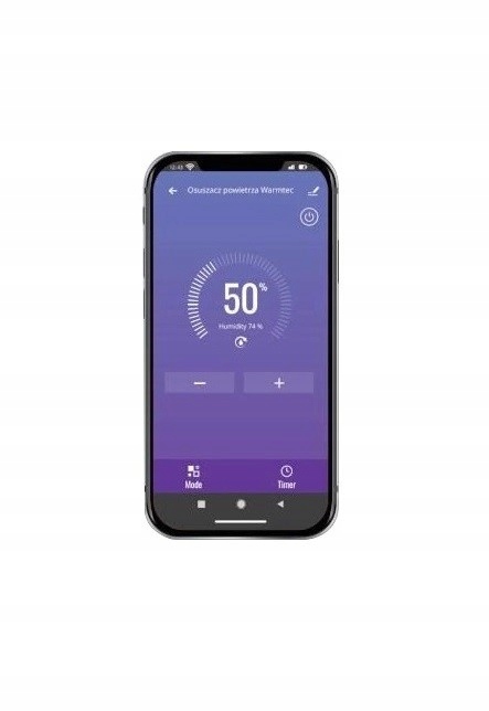 Osuszacz powietrza pochłaniacz wilgoci WiFi wydajny timer 12l/24h