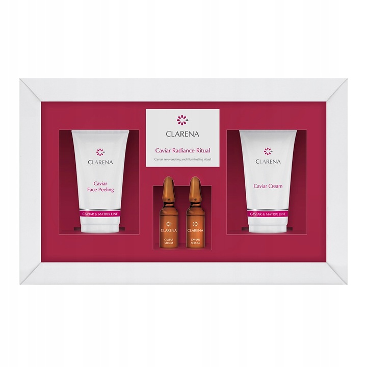Clarena Zestaw Kosmetyków do Twarzy dla Kobiet POMYSŁ NA PREZENT NA ŚWIĘTA