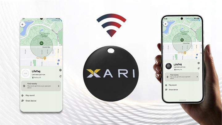 Lokalizator GPS Life Tag Lifemate XARI Android do plecaka kluczy