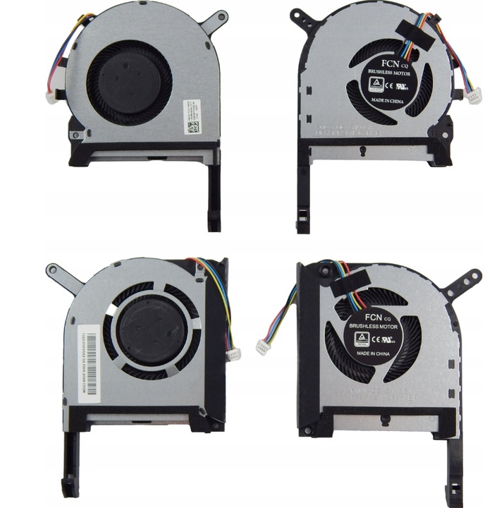 WENTYLATORY ASUS FX505 FX705 FX86 FA506 KOMPLET CPU+GPU ZAMIENNIKI