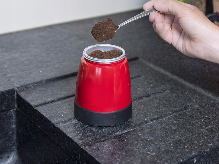 ELEKTRYCZNA Kawiarka 6F Ekspres Zaparzacz do Kawy Espresso Bestron