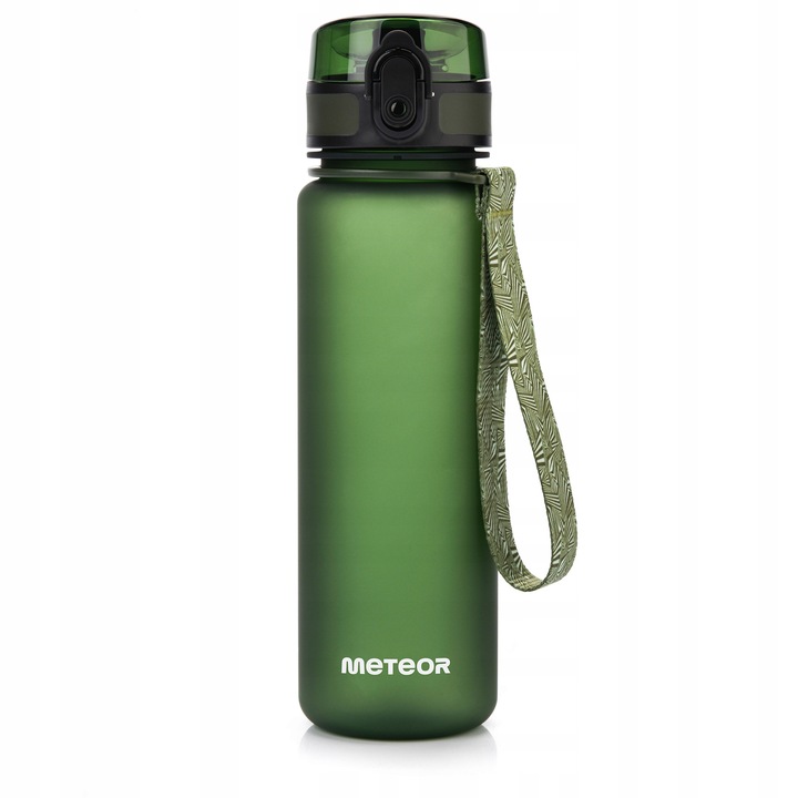 BIDON BUTELKA SPORTOWA METEOR 500ml 22,5cm TRITAN wskaźnik wody uchwyt
