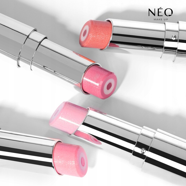 NEO MAKE UP Balsam do ust TRIPLE ACTION LIP BALM STICK THINK CANDY PINK 01